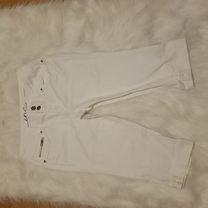 INC DENIM CAPRIS